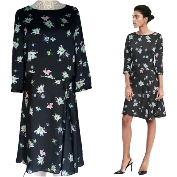 💥NWT💥 BANANA REPUBLIC DRESS SZ XS 0 - Picture 1 of 7